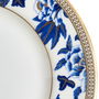 Wedgwood Plato Pan Hibiscus 15 cm (4 Unidades) Apto para Lavavajillas con Franjas de Oro de 22 Quilates